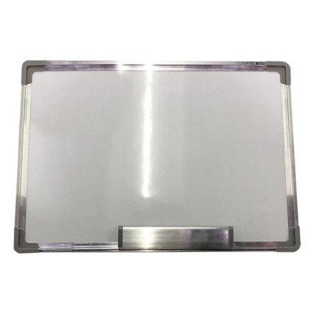 PIZARRA MAGNÉTICA NEUTRA CERCO DE ALUMINIO 60X90CM
