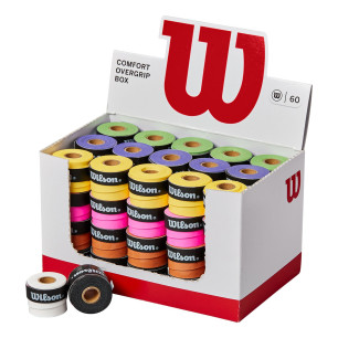 CAJA 60 OVERGRIPS WILSON COLORES