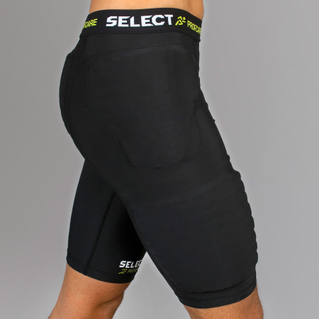 PANTALONES DE COMPRESIÓN CON ALMOHADILLAS SELECT 6421