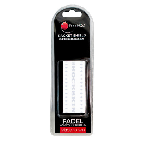 PROTECTOR SHOCKOUT PÁDEL TRANSPARENTE SHOCKSKIN