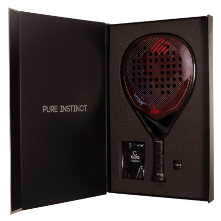 PACK PALA PÁDEL VIBOR-A TITAN BLACK LIGHT