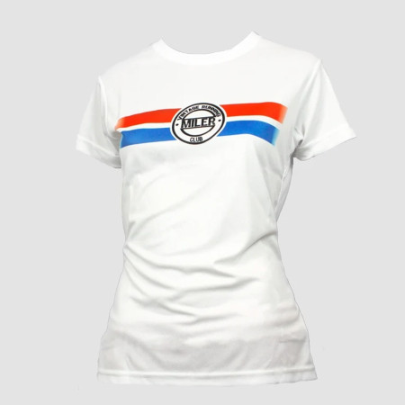 CAMISETA MANGA CORTA MILER MUJER IFFLEY ROAD" TEJIDO DRY SUBLIMACIÓN"