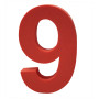 LOTE 5 MINITAPICES NUMEROS COLORES VARIADOS