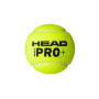 BOTE 3 PELOTAS DE PÁDEL HEAD PADEL PRO+