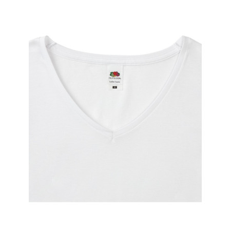 CAMISETA FRUIT OF THE LOOM LADIES ICONIC 150 V-NECK T