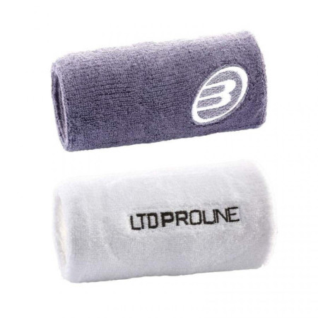 MUÑEQUERAS BULLPADEL BPMU24PR BLANCO AZUL SOMBRA