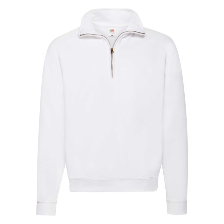 SUDADERA FRUIT OF THE LOOM CLASSIC ZIP NECK ADULTO