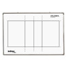 PIZARRA MAGNÉTICA CERCO DE ALUMINIO 60 X 90 CM VOLEIBOL